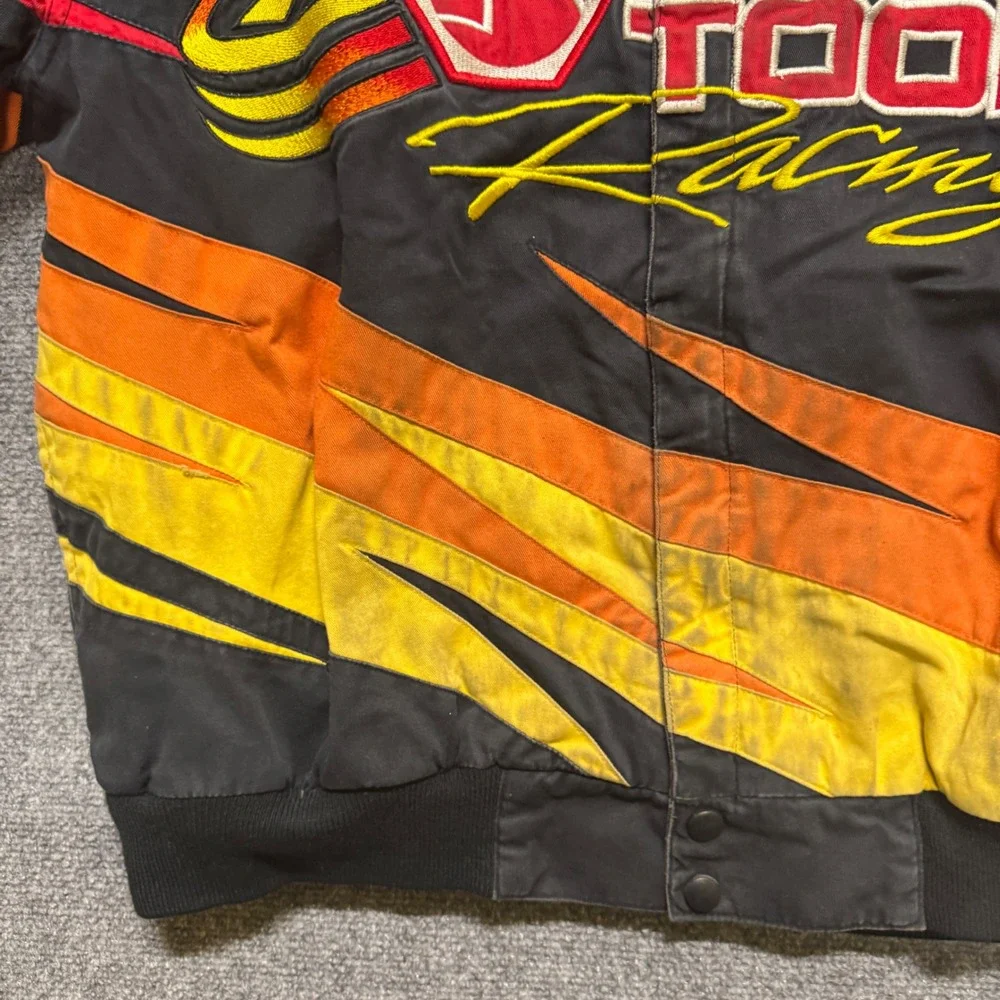 VTG Matco Tools NASCAR Jacket Men's  M Sport Service Embroidered Y2K Button Up